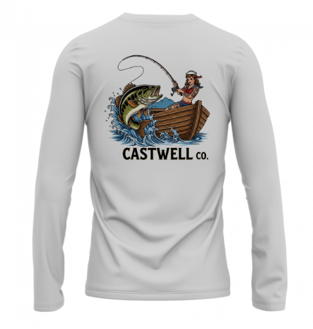 Castwell Co Long Sleeve Fishing Shirts SPF